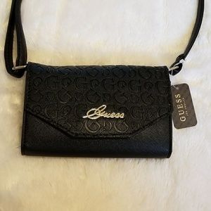 Guess Black Calypso Wallet On A String